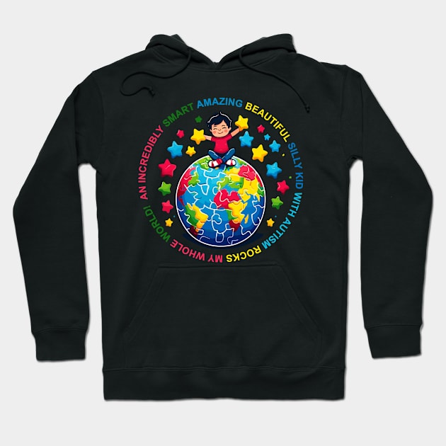 Joyful World Embrace: Mind Body Balance Hoodie by maknatess